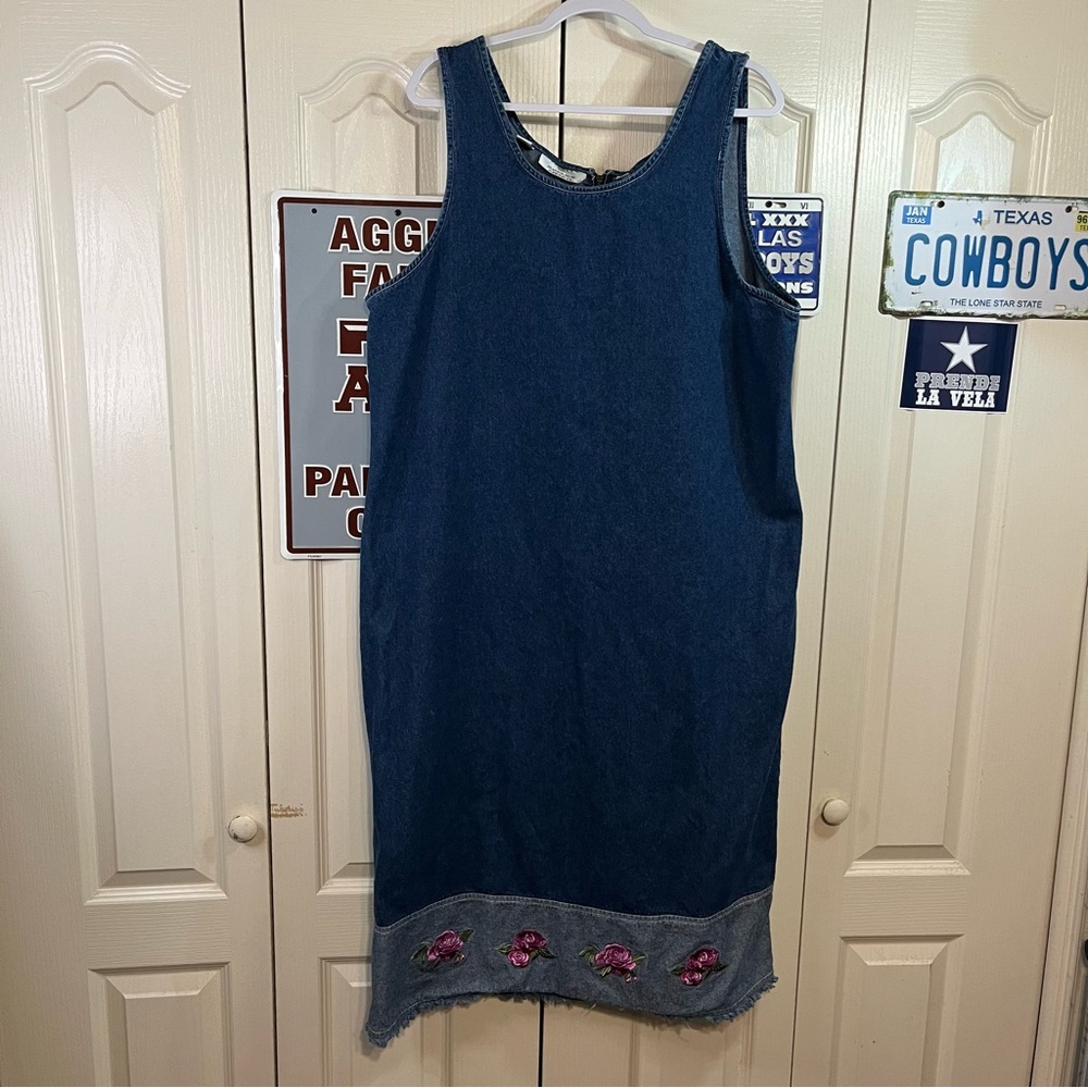 Sunshine Apparel Women’s Denim Midi Dress